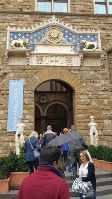 Entrance to Palazzo Vecchio
